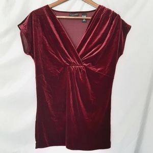 New York & Company "Velvet" Top